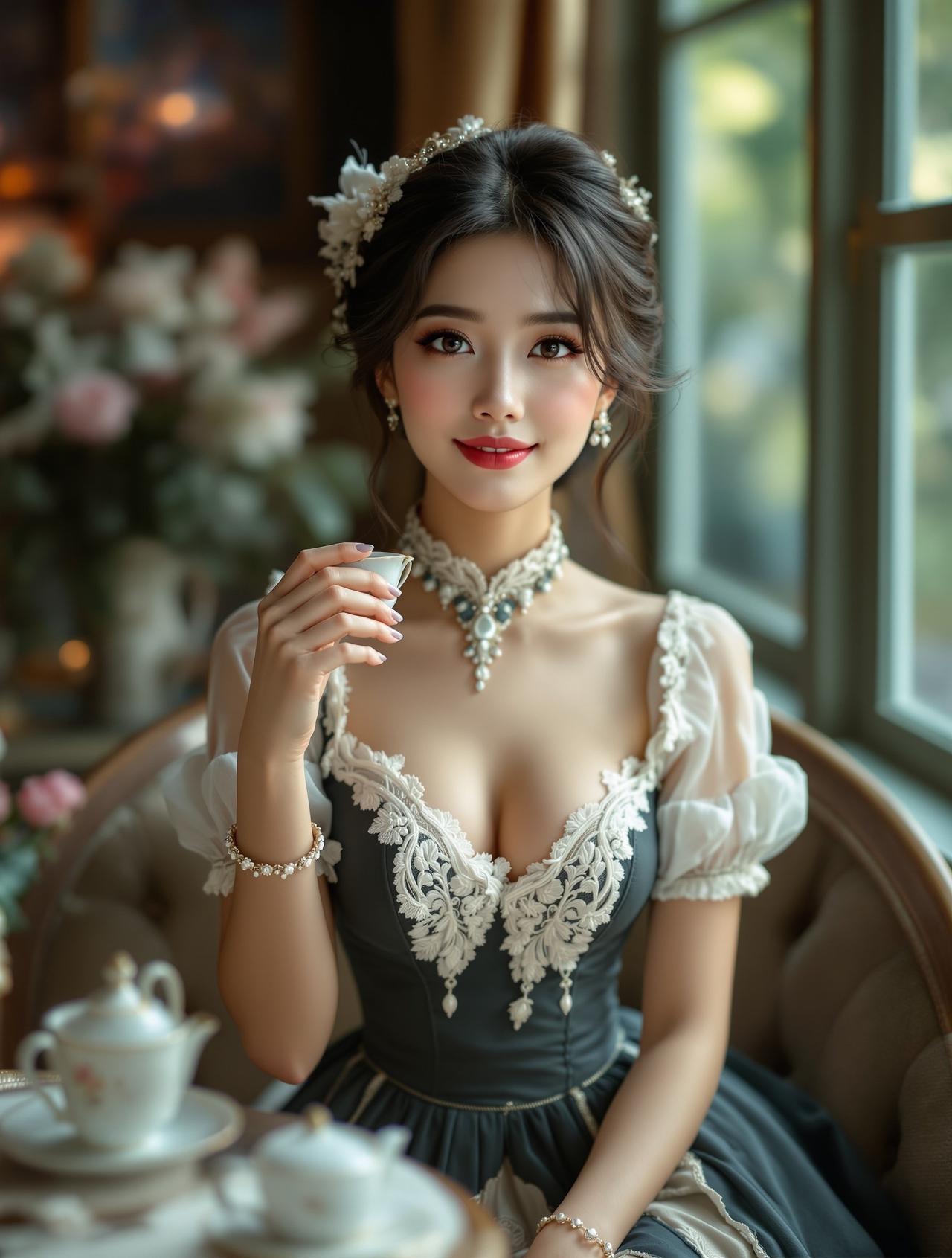 午后花园 - Feilin茶话 - 私房写真写真大图 1